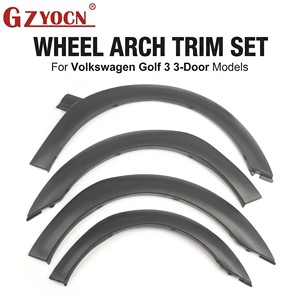 Set di 4 Finiture per Ruote per VW Golf MK3 1992-1998 3 Porte, Codici OE 1H0853717A 1H0853718A 1H0853817B, Accessori Esterni per Auto - Product Image 1