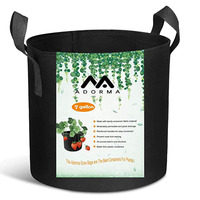 Prix d'usine Sacs de culture en tissu feutré de 10 gallons avec poignées, épaissis, respirants, très résistants, en tissu de 1 mm d'épaisseur, pots pour plantes