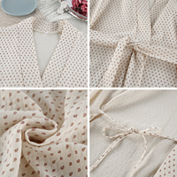 Robe de luxe pour femme Softextiles 2026, élégante et tendance, 100 % coton, avec logo personnalisé, nouvelle collection automne, imprimée et respirante