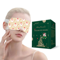 Masque pour les yeux à la vapeur chaude à base d'herbes 100% naturelles, parfum de jasmin, masque pour les yeux à la vapeur
