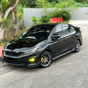 Welta High Quality ABS+PP Plastic <b>Black</b> Bumper Bolt-On Facelift Original Look for City TR Version 2020-2025 New - Product Image 5