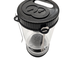 Wholesale High Borosilicate Glass Olive and <b>Pickle</b> Strainer <b>Jar</b> Hourglass with Flip Container Airtight Food Storage - Product Image 4