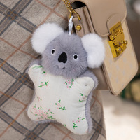 Peluche Douce en Forme d'Animal Mignon : Lapin, Panda, Koala, Ours – Jouet Confort pour Bébé 15cm