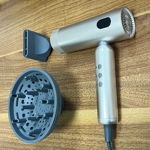 Secador de Pelo de Alta Velocidad con Doble Voltaje, Venta al por Mayor de Fábrica, Secador de Pelo Profesional con Mango Plegable y Boquilla Concentradora para Hoteles - Product Image 1