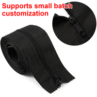 Bande de fermeture éclair en nylon, plastique et métal # 5 # 7 Rouleaux de ruban adhésif double face ultra-résistant et imperméable pour tentes de camping
