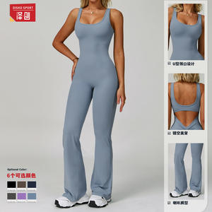 Body de Cintura Alta para Mujer Zechuang, Color Sólido, Ajuste Ceñido, Ropa de Yoga, Deportes, Fitness, Running al Aire Libre CLT8260 - Product Image 5