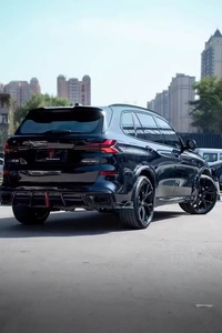 Diffusore Posteriore Nero Lucido in ABS per BMW G05 <span class=keywords><strong>X5</strong></span>, Stile Lampada per Paraurti Posteriore <span class=keywords><strong>X5</strong></span> <span class=keywords><strong>M</strong></span> Sport 2019-2025, Kit Carrozzeria <span class=keywords><strong>X5</strong></span> - Product Image 3
