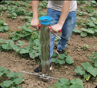 Machine transplanteuse manuelle à main en acier inoxydable pour semis de légumes, poivrons, tomates, choux, riz, semoirs