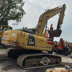 รถขุดตีนตะขาบมือสอง Komatsu PC220-8 รถขุดไฮดรอลิกมือสองจากญี่ปุ่น PC200 PC210 PC220 PC240 พร้อมจัดส่ง - Product Image 1