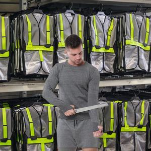 Camiseta de Seguridad Resistente a Cortes para Hombre, Ropa Anticorte, Ropa de Trabajo de Seguridad Personalizada, Nivel de Protección Contra Incendios - Product Image 6