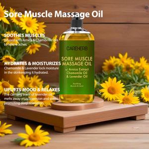 Aceites Esenciales Naturales al por Mayor, Aceite de Masaje Multiusos de Absorción Instantánea para Dolores Musculares en Todo el Cuerpo - Product Image 3