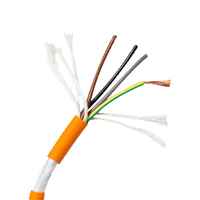 Câble souple TRVV en PVC isolé, blindé en cuivre toronné, pour retour d'information d'encodeur de servomoteur, pour la construction de systèmes de servomoteurs AC