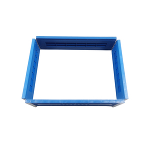 Pharmaceuticals100 % <span class=keywords><strong>polipropileno</strong></span> reciclado 1200mm X 1000mm X 330mm fabricante <span class=keywords><strong>de</strong></span> paletas <span class=keywords><strong>de</strong></span> plástico paleta <span class=keywords><strong>de</strong></span> plástico con collar - Product Image 3