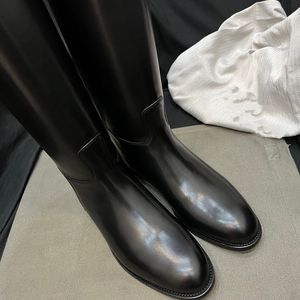 Nouvelles Bottes Hautes Femme Hiver 2026 – Luxe, Tendance, Confort Chaud, Cuir de Haute Qualité, Bottes Décontractées - Product Image 1