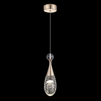 Lustre LED moderne et créatif en forme de méduse avec bulles de cristal pour chambre, îlot de cuisine, bar, hôtel, décoration européenne