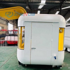 Cars to Sell Food Yellow and <b>White</b> New Cars Electric Towable Food Car Food Truck Customizable Special Transportation - Product Image 5