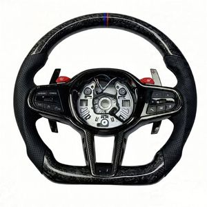<span class=keywords><strong>Volant</strong></span> en fibre de carbone forgée LED de qualité OEM pour <span class=keywords><strong>BMW</strong></span> E46 M3 <span class=keywords><strong>X5</strong></span> <span class=keywords><strong>E53</strong></span> E63 X1 F48 E84 E61 E34 E60 M5 E43 328i E90 - Product Image 2