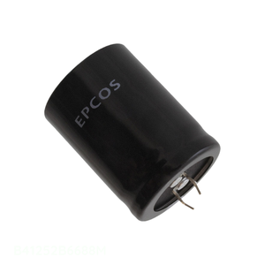Condensador de Aluminio de 6800 uF, Canal del Fabricante, Tipo Through Hole, 20%, 50V, SNAP TH B41252B6688M - Product Image 1