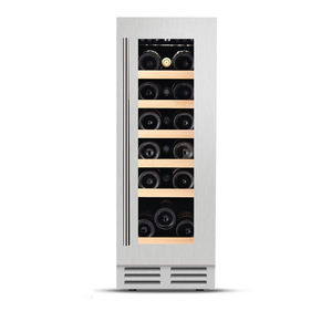 Réfrigérateur congélateur à boissons et à vin encastré en acier inoxydable multi-lieux populaire avec serrure - Product Image 1