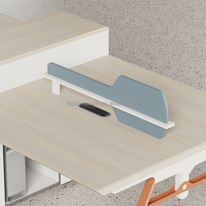 Mobili commerciali 2 cubicolo workstation ufficio partizioni ergonomico ufficio sedia da ufficio scrivania computer scrivania da ufficio tavoli - Product Image 2