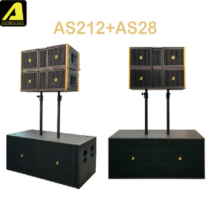 Actpro Âm Thanh Loa As210/As212 + As28 Kép 10/12 Inch 2-Cách Dòng Mảng Hoạt Động Âm Thanh Thụ Động Hệ Thống Chuyên Nghiệp La12x Khuếch Đại - Product Image 5