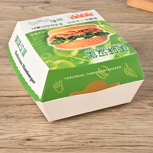 กล่องกระดาษคราฟท์แบบพกพาสำหรับใส่ไก่<span class=keywords><strong>ทอด</strong></span>สไตล์เกาหลี บรรจุภัณฑ์รูปเปลือกหอย - Product Image 6