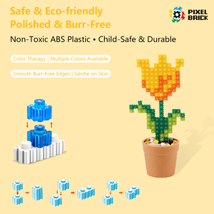 Blocs de construction électroniques en plastique <span class=keywords><strong>ABS</strong></span> multicolores de 6 mm, jouets éducatifs pour les enfants de plus de 8 ans - Product Image 6
