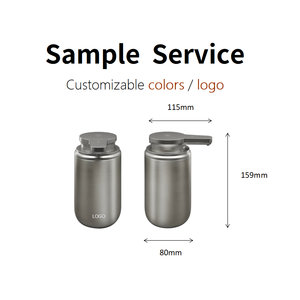 Dispenser Automatico di Sapone a Schiuma con Sensore a Infrarossi, 350mL, Stile Moderno, Alta Qualità, Produzione Originale OEM in Acciaio Inox 304 per Hotel, Cucina e Bagno - Product Image 4