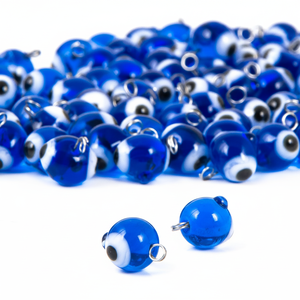 หัตถกรรม Lampwork รอบรูปตุรกีกรีกชั่วร้ายตาลูกปัดจี้ - Product Image 2