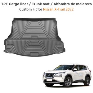 Custom Fit TPE Cargo Liner for Nissan X-Trail 2022 | Waterproof All Weather Trunk Mat Anti-Slip Rear Cargo Protection - Product Image 2