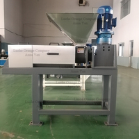 500Kg Tot 800Kg Kleine Elektrische Plantaardig Water Knijpen En Fruit Water Afval Keuken Voedsel Afval Schroef Ontwatering Machine