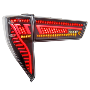 ไฟท้าย LED คุณภาพสูง AURON สีแดง ABS สำหรับ INNOVA ปี 2016-2022  แบบติดตั้งได้กับรถทั่วไป  รุ่นปรับปรุง 72W 12V รับประกัน 1 ปี - Product Image 5
