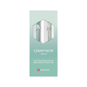 <span class=keywords><strong>CARAN</strong></span> <span class=keywords><strong>D</strong></span>'<span class=keywords><strong>ACHE</strong></span> pour Forêt Brumeuse 849/844 Stylo à bille à encre huileuse Crayon mécanique Ensemble étudiant Papeterie haut de gamme Encre noire 0,5 mm - Product Image 1