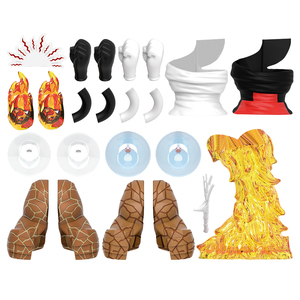 G0158 Super Heroes <strong>Mister</strong> Fantastic Invisible Woman Thing Human Spider Movie Mini Education Building Blocks for Kids Gift <strong>Toys</strong> - Product Image 1