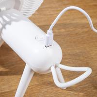 Mini ventilateur rechargeable avec chargeur, petit ventilateur mignon, vente en gros, électronique 5V, mini ventilateur rechargeable