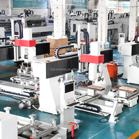 Centre d'usinage CNC à cinq axes JUNRAN OSAI, moteur 9,6 kW, broche BK63, cône 4, double table, usage industriel intensif, haute précision