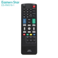 Control Remoto de TV ES-RM318-1 GA867WJSA de Repuesto, Material ABS, Compatible con SH/ARP, Controles para TV, Controles de Televisor