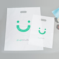 Sacs de courses en PE personnalisés pour boutiques, sacs de transport en gros, impression en héliogravure, découpe sur mesure, logo personnalisé, taille personnalisée