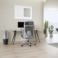 Chaise de bureau ergonomique en maille, pivotante, avec roulettes, accoudoirs réglables et repose-pieds, pour la maison et le bureau