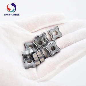 Jeekvisen SNMG12T408-R5 Industrial-Grade Custom Chamfering <b>Cemented</b> <b>Carbide</b> Blades for Efficient Material Removal - Product Image 2