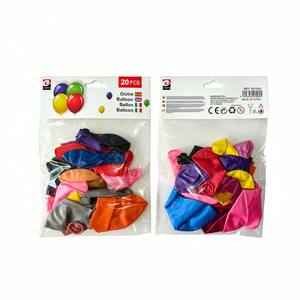 Globos Erpsl, 20 Piezas, Colores Surtidos, Tamaños Variados, Decoración para Fiestas - Product Image 1