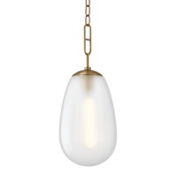 Lustre moderne nordique en laiton à hauteur réglable avec LED, abat-jour en verre dépoli, 6 lumières, pour salle à manger, salon