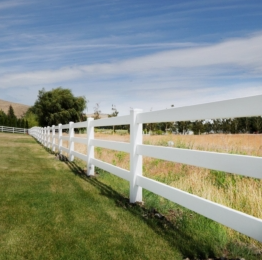 Clôture en PVC de haute qualité à 3 rails, clôture en PVC pour moutons, clôture en PVC à 3 rails <span class=keywords><strong>Fam</strong></span>, clôture en vinyle à 3 rails Ranch - Product Image 2