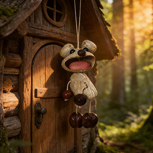 ของขวัญทำมือ พวงกุญแจ อุปกรณ์ตกแต่งรถยนต์ จี้ห้อยกระเป๋า ของตกแต่งบ้าน ของขวัญแปลกใหม่ ตุ๊กตาเปลือก<span class=keywords><strong>มะพร้าว</strong></span> ขายส่ง - Product Image 2