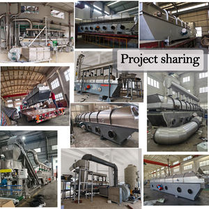 เครื่องอบแบบเตียงของเหลวสั่นสะเทือนเชิงเส้นสแตนเลส ZLD สำหรับน้ำตาลทรายขาวและเอมาเมคตินเบนโซเอต พร้อมส่วนประกอบ PLC - Product Image 5