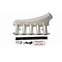Kit de collecteur d'admission en aluminium CNC haute performance pour moteur Volvo B5244 avec bride de boîtier de papillon Bosch de 82 mm