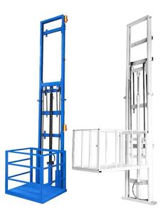 Ce özelleştirilmiş endüstriyel dikey depo duvara monte kargo kaldırma platformu asansör elektrikli hidrolik - Product Image 4