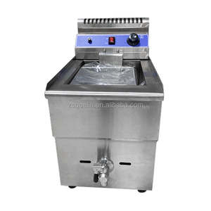 Équipement commercial de restaurant Chauffage à gaz Friteuse à réservoir unique pour <span class=keywords><strong>Tomado</strong></span> Pomme de terre Poisson Banane Corndog - Product Image 3