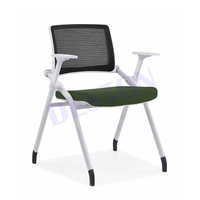 Chaise d'étude/formation pliable moderne Mobilier de bureau peu encombrant Chaise de formation pour les visiteurs