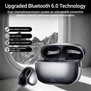Audífonos Remax Open Ear con Bluetooth 6.0, Auriculares Inalámbricos TWS con Clip, Ligeros y Fáciles de Usar - Product Image 5